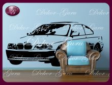 Verda 067. BMW faldekoráció, autó faltetoválás, autó dekormatrica